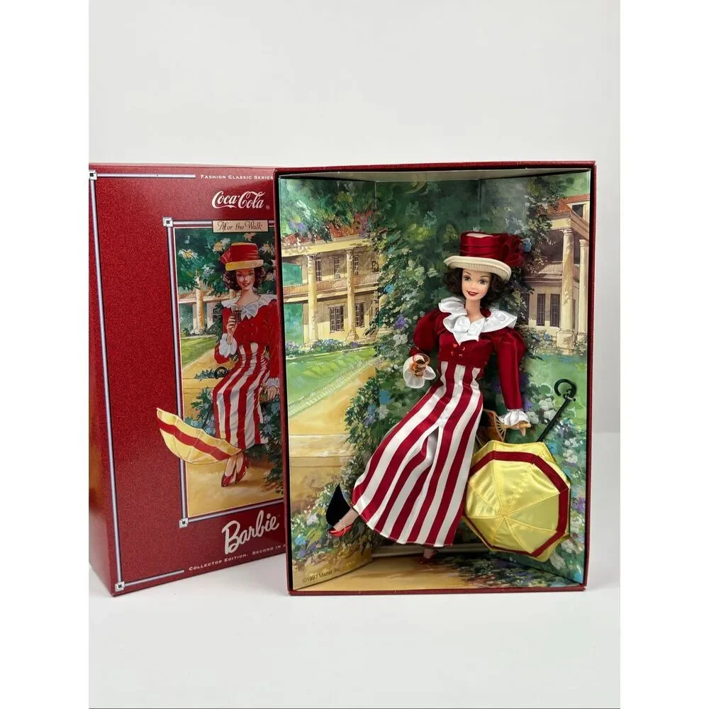 1997 Coca Cola Barbie Doll Second in a Series Collector Edition 17341 NRFB